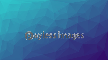 ポリゴン背景 グラデーション 青 紺色 ストックフォトの定額制ペイレスイメージズ
