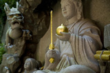 江島神社の石像