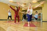 Women+in+yoga+class.