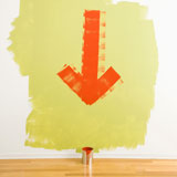 Arrow+to+paint+can.