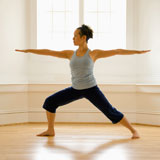 Woman+in+warrior+pose