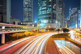 traffic+night+in+downtown+area