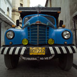 Low+angle+view+of+a+truck+on+the+street%2C+Havana%2C+Cuba