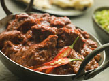 Meat+Phall+in+Karahi+with+Naan+and+Green+Chilli+Curry