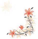 Floral+element+for+design+with+lily%2C+vector