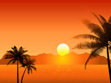 tropical+sunset