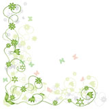 Floral+frame+green