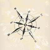 distressed+compass+rose+on+grunge+background%2C+vector+illustration