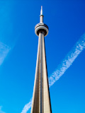 CN+Tower+against+blue+sky.