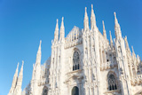 The+facade+of+Duomo+di+Milano+%28Milan+Cathedral%29+Italy