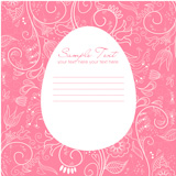 Easter+greeting+card+with+decorative+egg