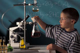 Boy+Wearing+Safety+Goggles+While+While+Working+With+Chemicals+In+Chemistry+Class