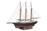 Black+and+brown+model+sailboat