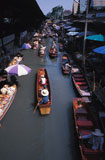 Arial+view+of+the+Floating+Market+in+Bangkok