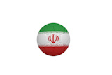 Football in iran colours