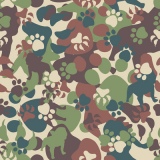 Dog Camouflage Pattern