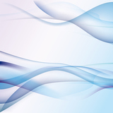 Abstract Blue Wave