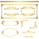 gold frame