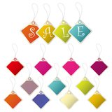 colorful tags set