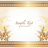golden abstract background