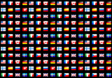 Seamless+background+with+national+flags+for+international+design