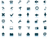 Collection+of+different+icons+for+using+in+web+design
