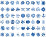 Collection+of+vector+snowflakes+in+different+shape