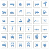 transportation+icon+set