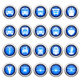 transportation+icons+set