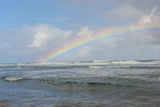 Rainbow,Ke'e Beach,Kauai,Hawaii,Υӡ硢ϥ磻