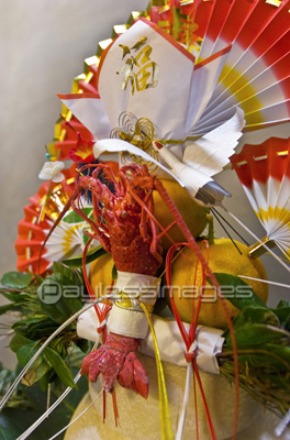 伊勢海老の飾り