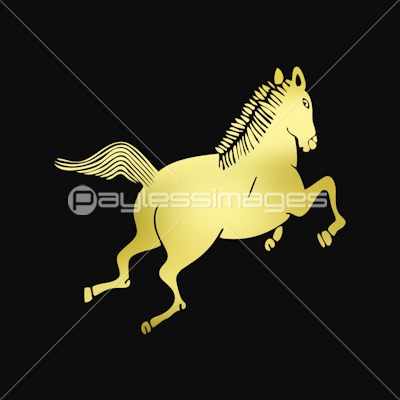 右駆け馬(みぎかけうま) - 商用利用可能な写真素材・イラスト素材なら