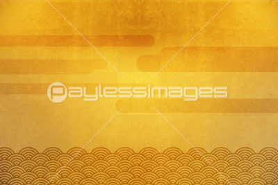 金屏風と波と雲海 商用利用可能な写真素材 イラスト素材ならストックフォトの定額制ペイレスイメージズ