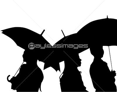 傘をさす人 ストックフォトの定額制ペイレスイメージズ