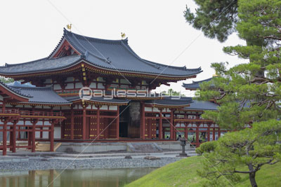 平等院鳳凰堂の写真 イラスト素材 写真素材 ストックフォトの定額制ペイレスイメージズ