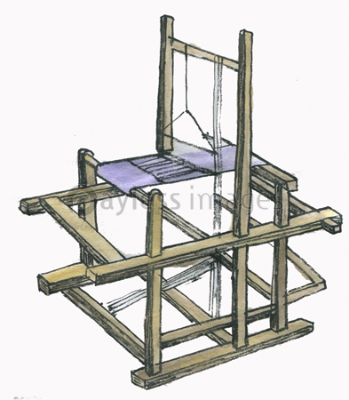 機織り機 商用利用可能な写真素材 イラスト素材ならストックフォトの定額制ペイレスイメージズ