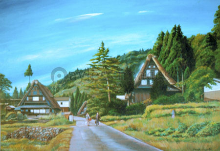 五箇山の合掌造り 商用利用可能な写真素材 イラスト素材ならストックフォトの定額制ペイレスイメージズ