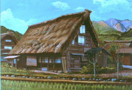 五箇山の合掌造り 商用利用可能な写真素材 イラスト素材ならストックフォトの定額制ペイレスイメージズ