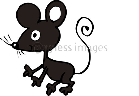 ネズミのシルエット 商用利用可能な写真素材 イラスト素材ならストックフォトの定額制ペイレスイメージズ