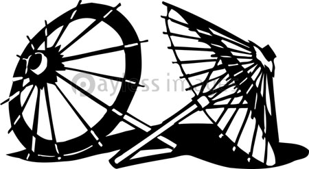 番傘 商用利用可能な写真素材 イラスト素材ならストックフォトの定額制ペイレスイメージズ