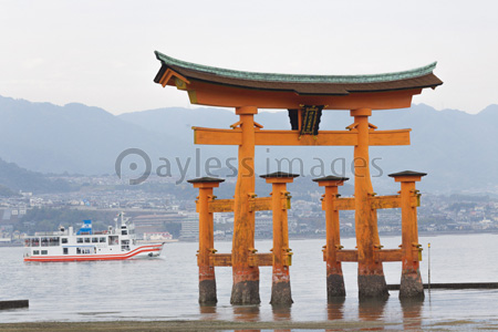 最高のイラスト画像 無料ダウンロード厳島 神社 イラスト