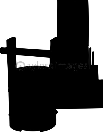 お墓参りイメージのシルエット 商用利用可能な写真素材 イラスト素材ならストックフォトの定額制ペイレスイメージズ