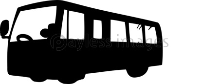 バスのシルエット 商用利用可能な写真素材 イラスト素材ならストックフォトの定額制ペイレスイメージズ