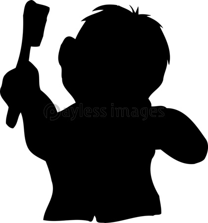 虫歯予防デーイメージのシルエット 商用利用可能な写真素材 イラスト素材ならストックフォトの定額制ペイレスイメージズ