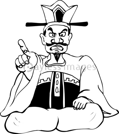 閻魔大王のシルエット 商用利用可能な写真素材 イラスト素材ならストックフォトの定額制ペイレスイメージズ