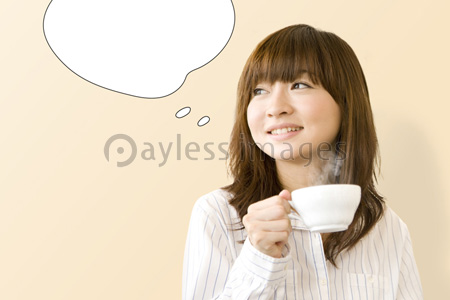 紅茶を飲む女性 ストックフォトの定額制ペイレスイメージズ
