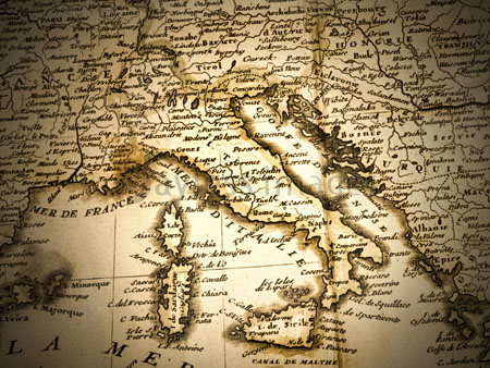 古地図 イタリア - 商用利用可能な写真素材・イラスト素材ならストック