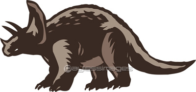 トリケラトプス 商用利用可能な写真素材 イラスト素材ならストックフォトの定額制ペイレスイメージズ