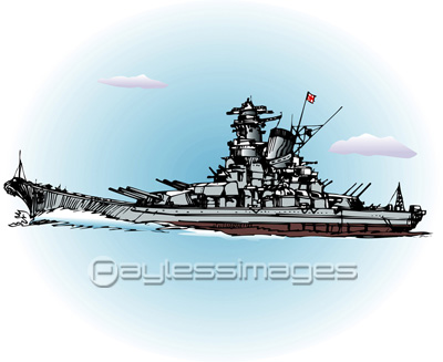 戦艦大和 商用利用可能な写真素材 イラスト素材ならストックフォトの定額制ペイレスイメージズ