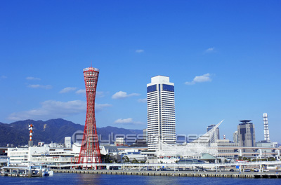ポートタワーの写真 イラスト素材 写真素材 ストックフォトの定額制ペイレスイメージズ